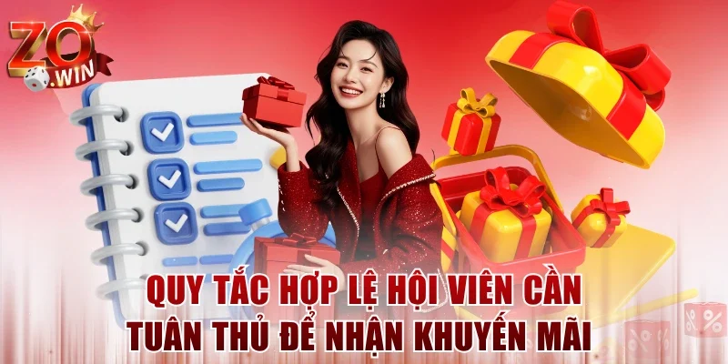 Quy tắc hợp lệ hội viên cần tuân thủ để nhận khuyến mãi